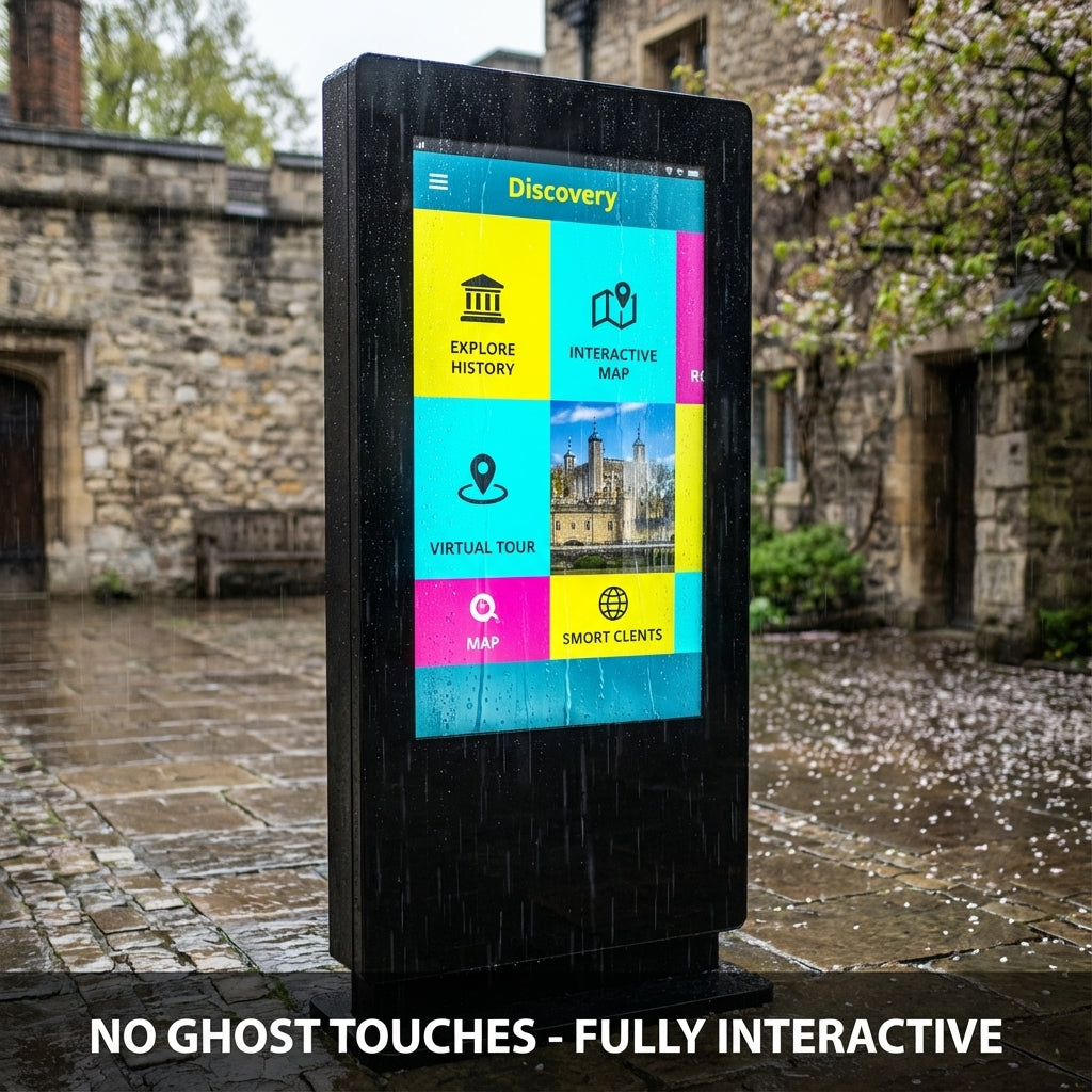 Outdoor Interactive Multi-Touch Totems | 2,500cd/m² PCAP Screens | Free Bespoke Design