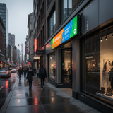 Outdoor DV-LED Shop Fascias | Ultra-Bright Digital Storefronts | Free Bespoke Design