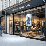 Double-Sided Window Digital Signage | 3,500cd/m² Sunlight Readable | Free Bespoke Design