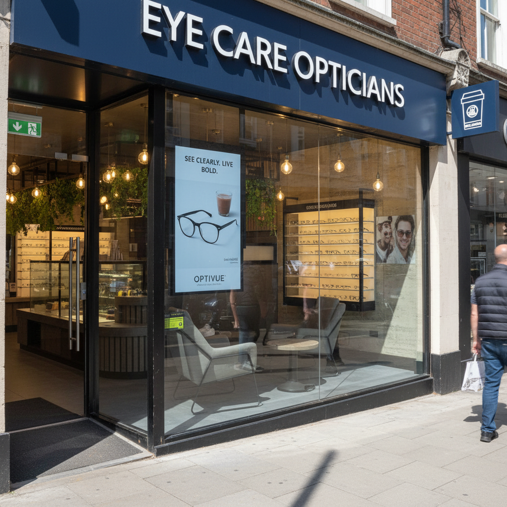 Double-Sided Window Digital Signage | 3,500cd/m² Sunlight Readable | Free Bespoke Design