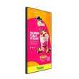 43 inch 3500cd ultra high brightness digital window display KhazinaWindow Live 3500 visible in direct sunlight