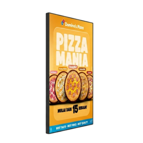 43 inch 800cd commercial digital window display screen KhazinaWindow Live 800
