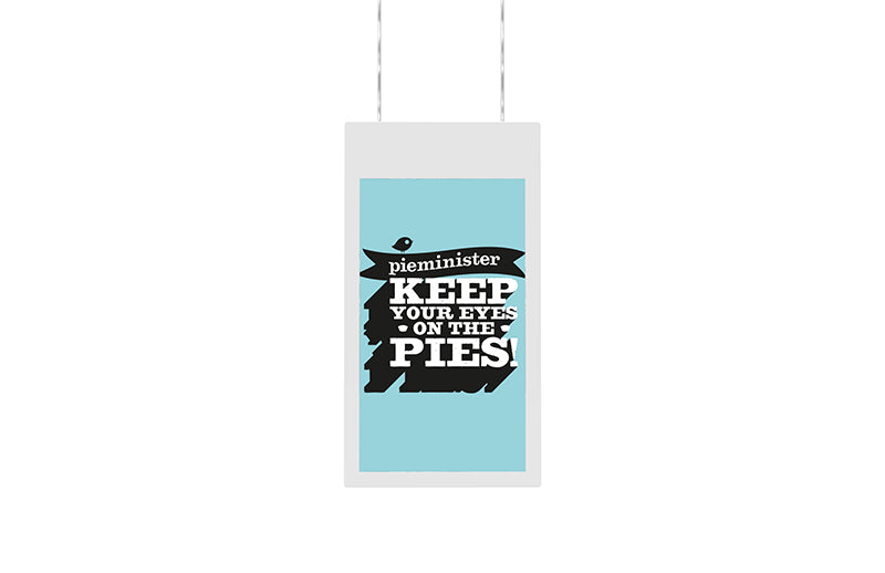 Hanging Double Sided Window Display