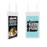 Hanging Double Sided Window Display