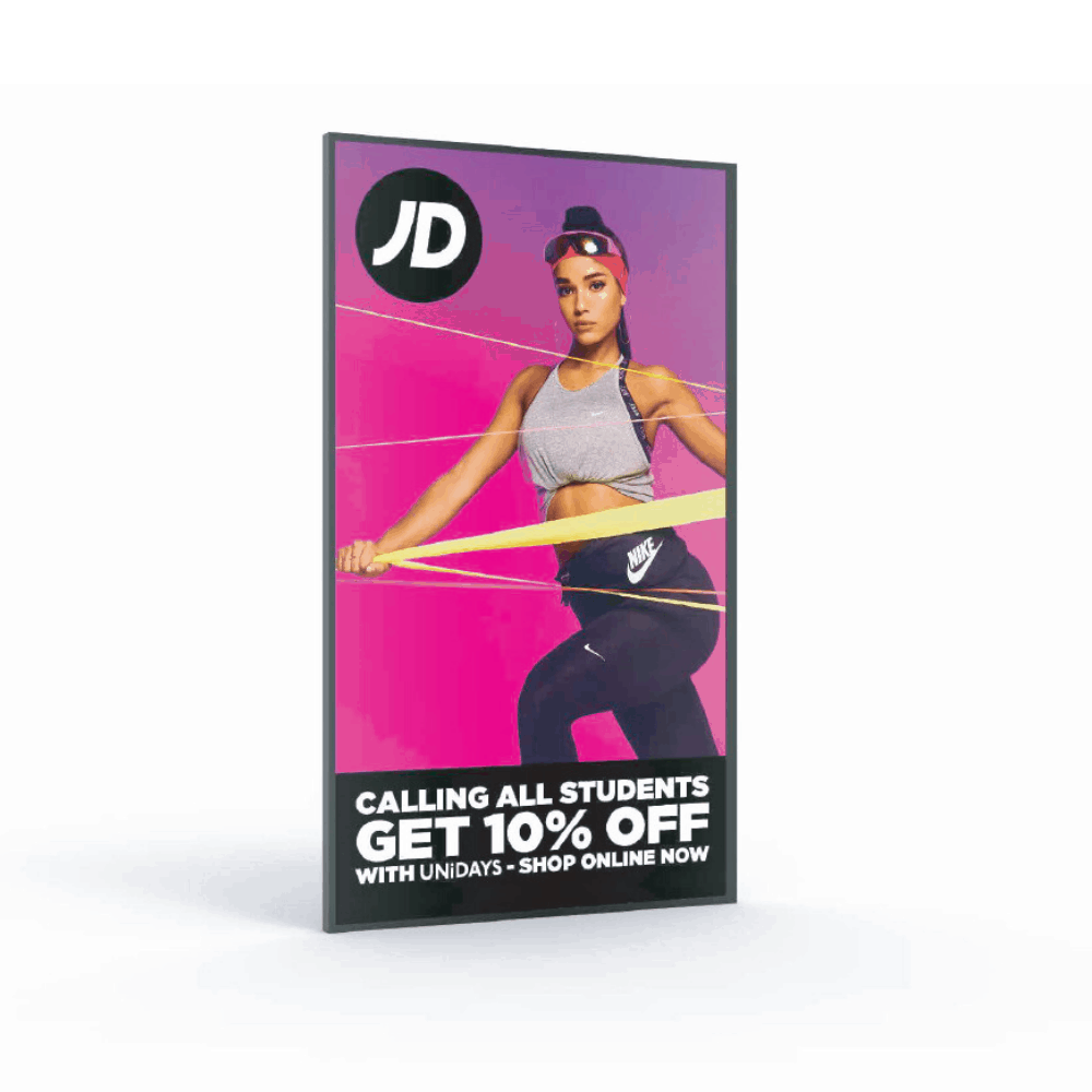 Window Advertising Display | High Vibrance | Low Cost