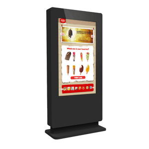 Freestanding PCAP Outdoor Advertising Touch Screen Poster