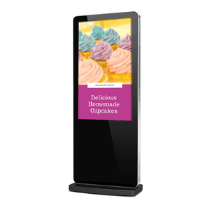 Slimline Freestanding Advertising Display | Digital Poster | Totem