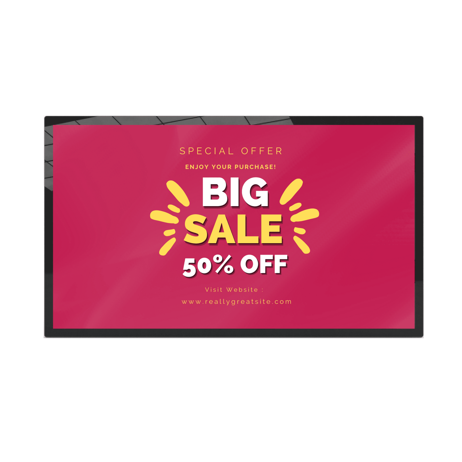 Slimline Pro Digital Advertising Display - High-Impact Digital Signage Solutions