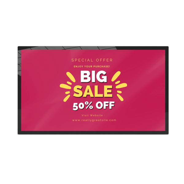 Digital Advertising Display | Large Screen Tablet