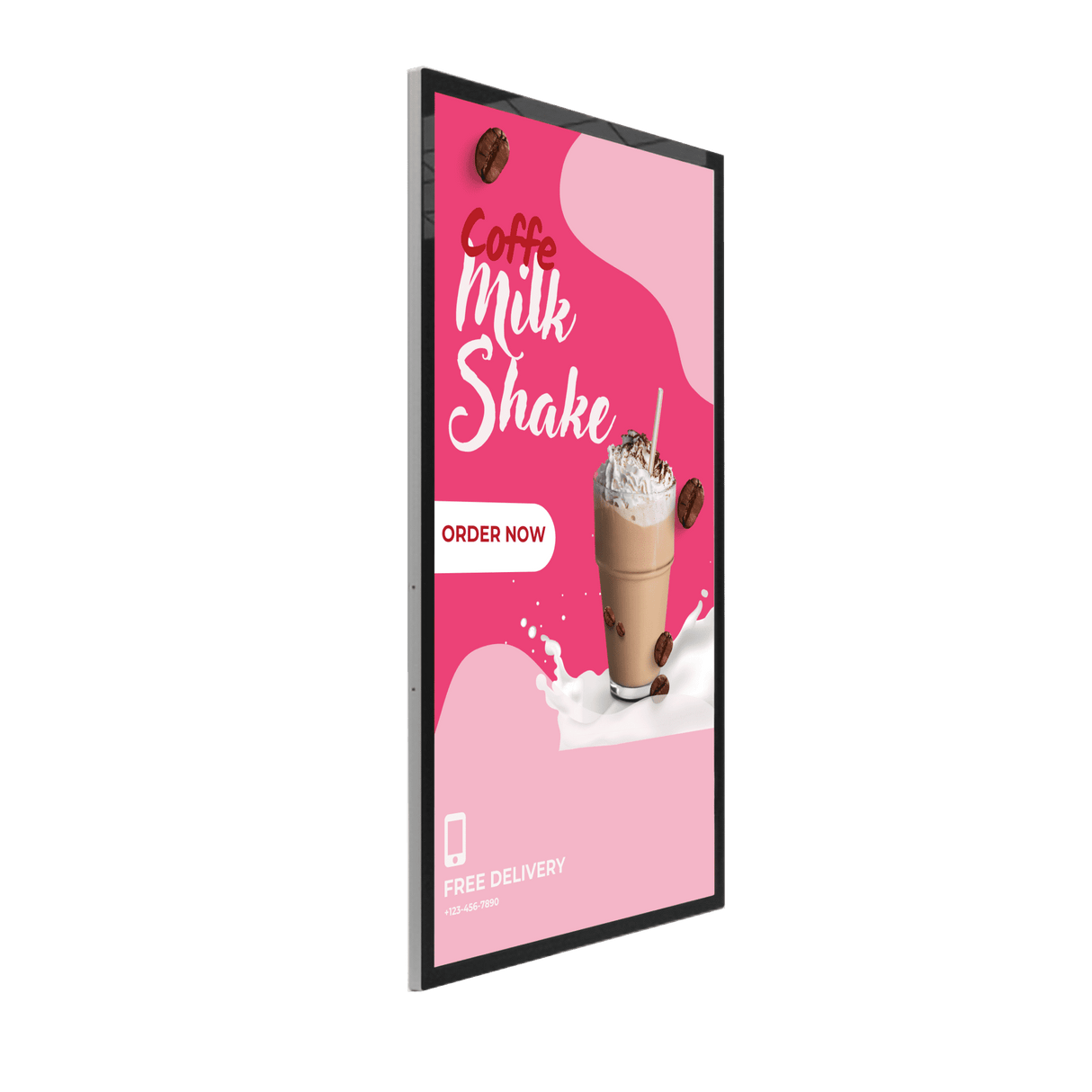 Tablet Look Digital Menu Board - Elegant and High-Impact Digital Signage Solutions