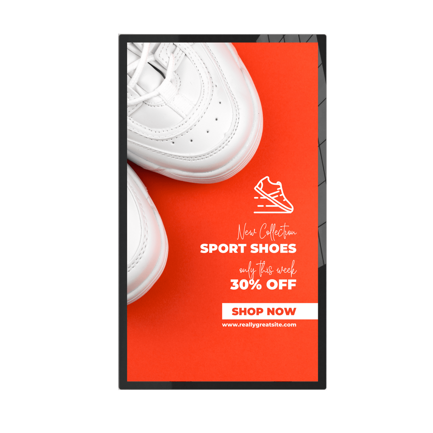 Slimline Pro Digital Advertising Display - High-Impact Digital Signage Solutions