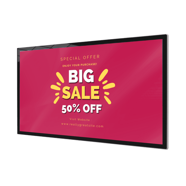 Digital Advertising Display | Large Screen Tablet