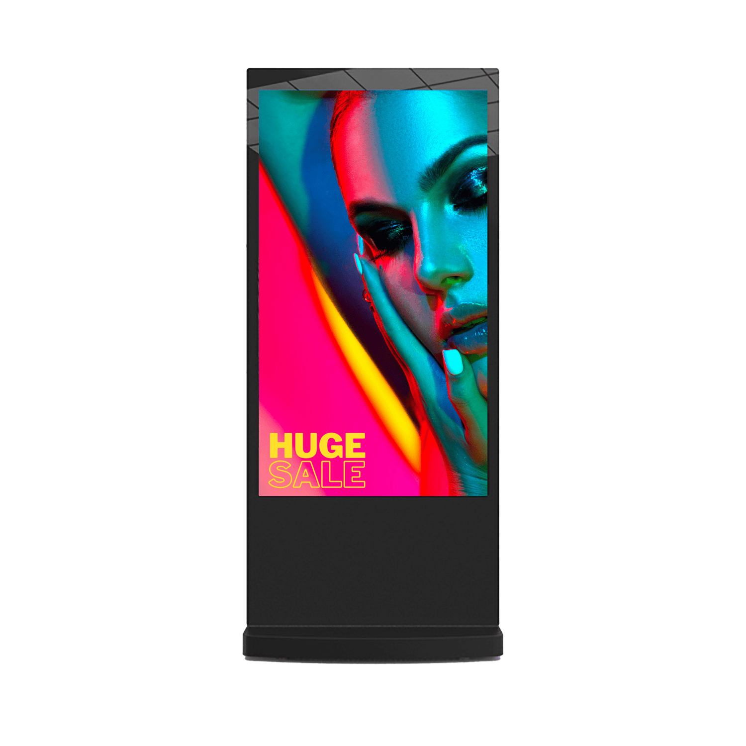 4K Freestanding Advertising Display | Digital Poster | Totem