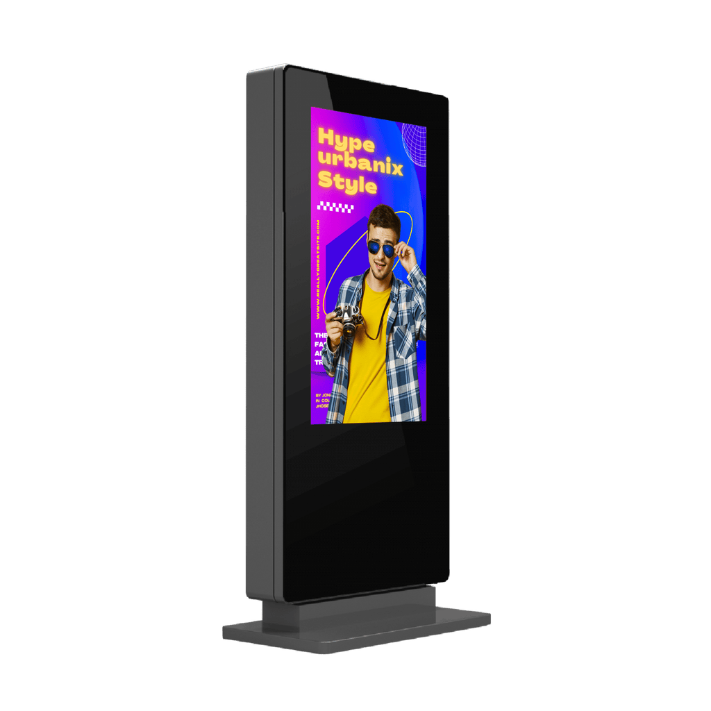 Freestanding Outdoor Advertising Screen | Digital Poster | Totem