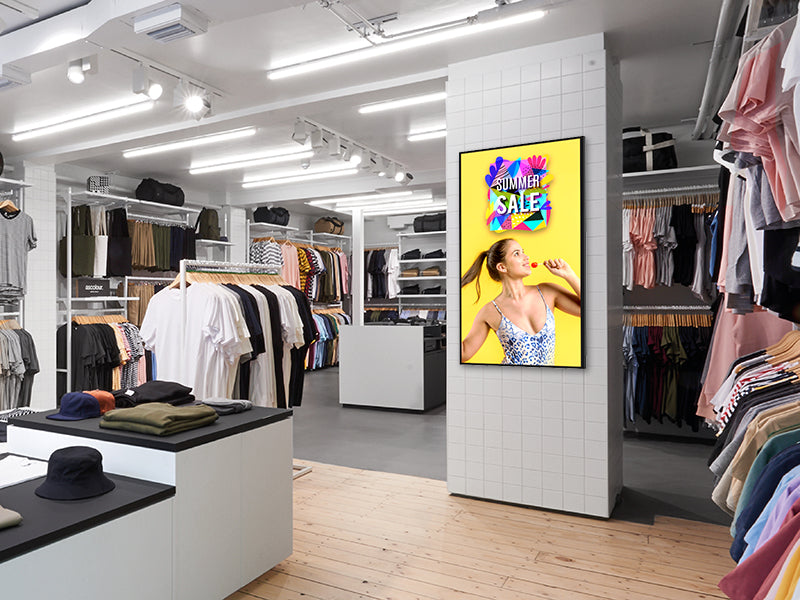 Window Advertising Display | High Vibrance | Low Cost