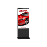 New Slimline Freestanding Advertising Display | Digital Poster | Totem